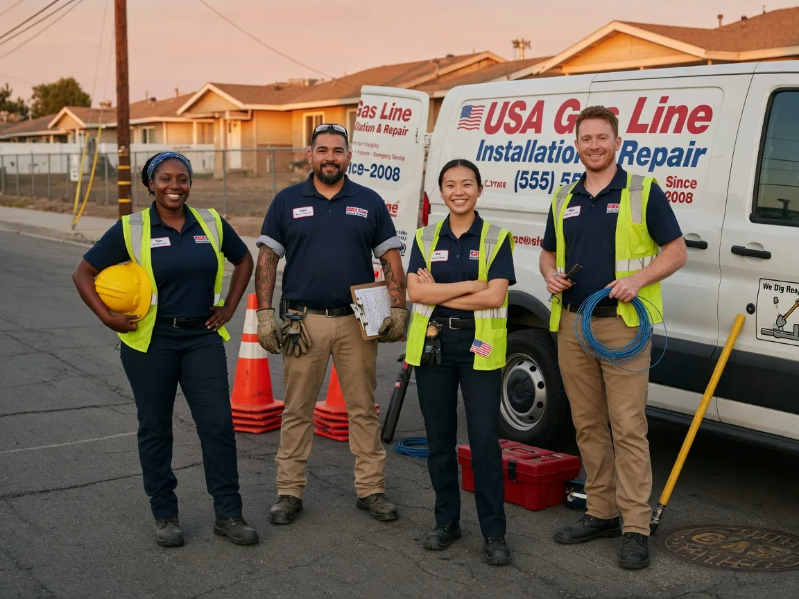 Gas Line Installation company in Cropwell, AL